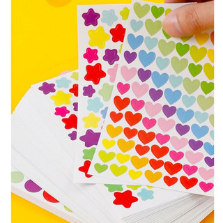 Set 6 tờ giấy trang trí, decor paper phong cách hàn quốc, qnshop nguyên liệu handmade