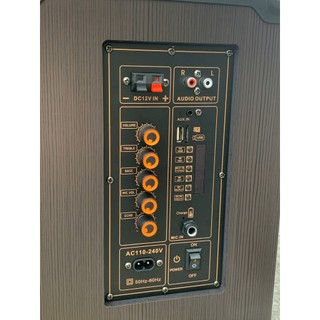 Loa KP-P12 1 Bass 30, 1 Trung, 1 Treble Âm Thanh Mạnh – Bass Sâu, Kết Nối Bluetooth - Usb, Sd Card.