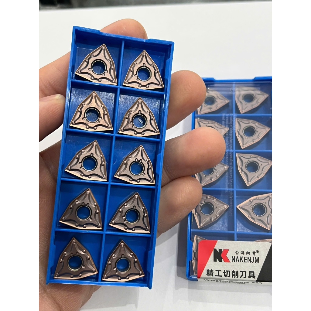Chip W08 Đài Loan tiện thép inox rất ngọt