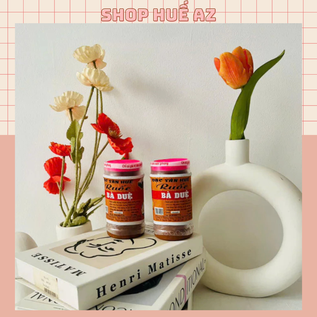 Ruốc Bà Duệ Hủ Lớn 380g (NẮP HỒNG) Chuẩn Vị Bún Bò - Món Mắm Đặc Trưng Xứ Huế