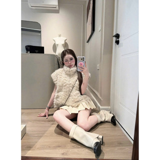 [Về Sẵn]•𝙆𝙞𝙣𝙜𝙨𝙝𝙤𝙥𝙗𝙚𝙖𝙪𝙩𝙮•Áo Lông Xù Tay Hến So Hot QC