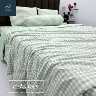 🌱SIÊU XINH🌱Mền Chần Bông 2m3x2m Cotton Đũi Hàn Đắp Hè Thoáng Mát, Mềm Mại, Chăn Hè Chần Bông Giá Rẻ