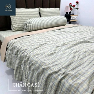 🌱SIÊU XINH🌱Mền Chần Bông 2m3x2m Cotton Đũi Hàn Đắp Hè Thoáng Mát, Mềm Mại, Chăn Hè Chần Bông Giá Rẻ