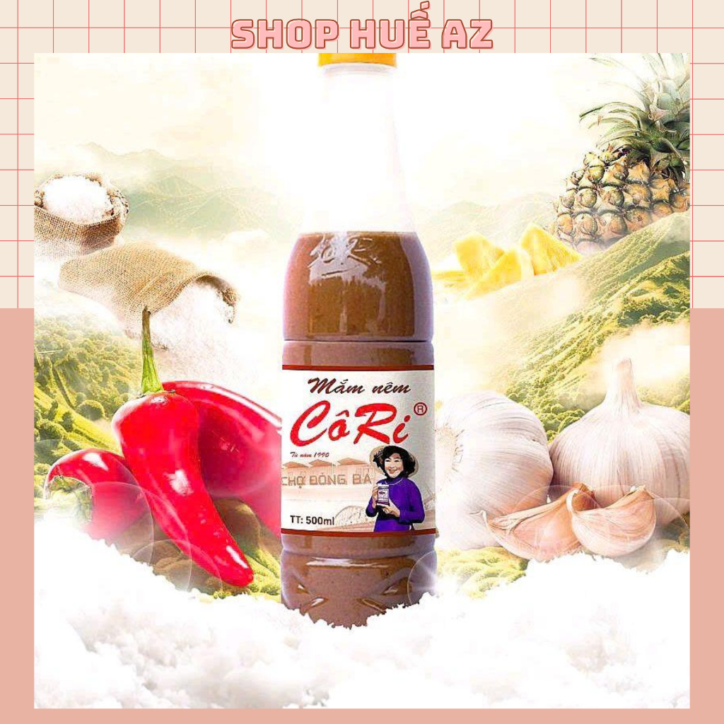 Mắm nêm Cô Ri chai lớn 500ml - Đặc sản Huế