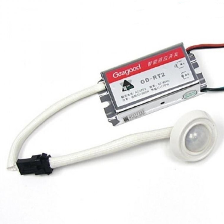 Công Tắc Cảm Ứng Vi Sóng RS02D1 – Bật Đèn Tự Động, Phù Hợp Nhà Ở & Hành Lang