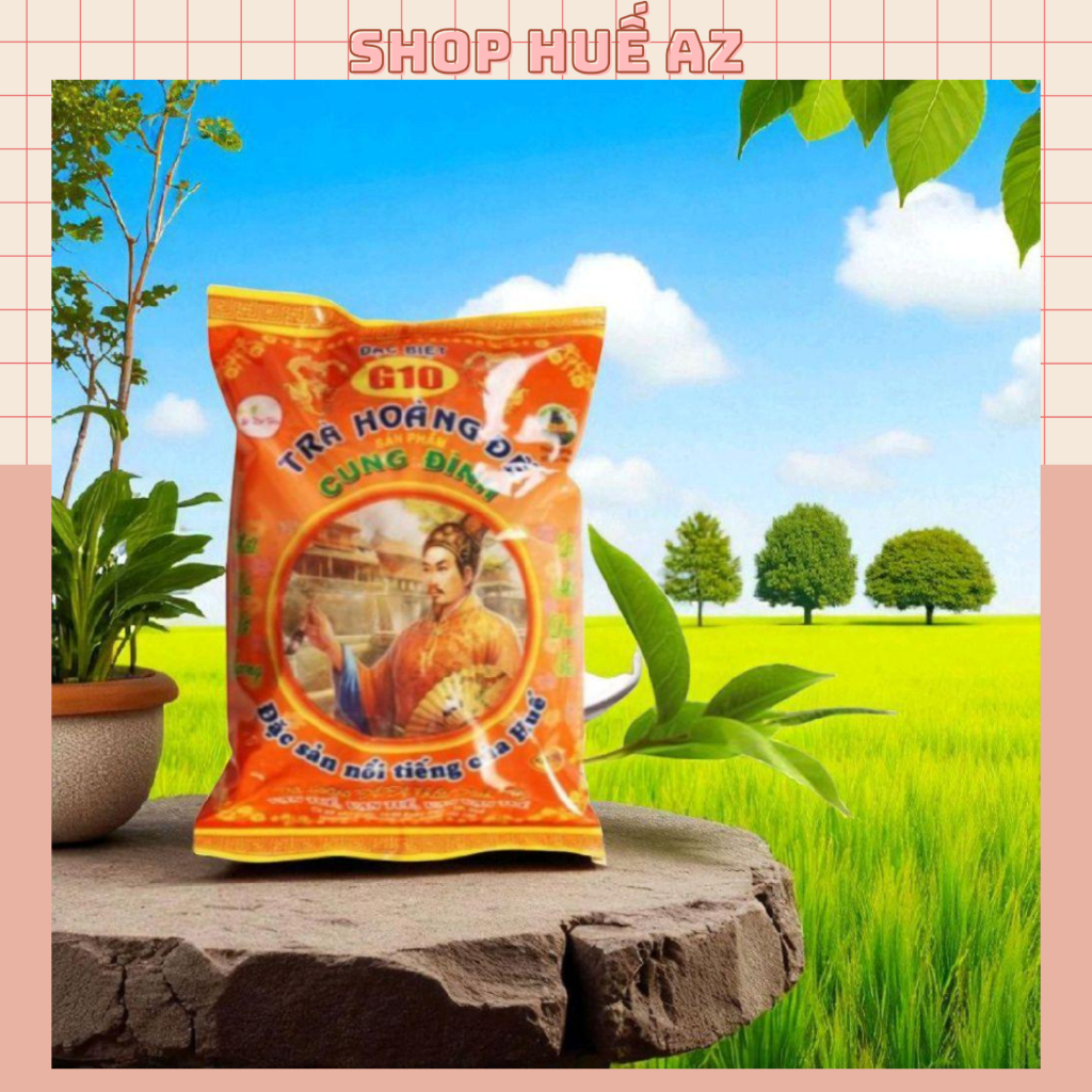 Trà Hoàng Đế G10 giúp ngủ ngon, đẹp da, mát gan - Đặc sản Huế