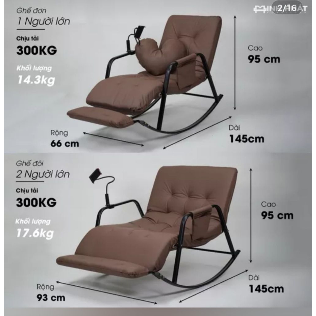 GA GHẾ BẬP BÊNH" MINH PHÁT" DỄ THÁO GIẶT VỆ SINH
