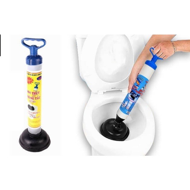 Cây bơm thụt thông tắc bồn cầu TRACATU | Shopee Việt Nam