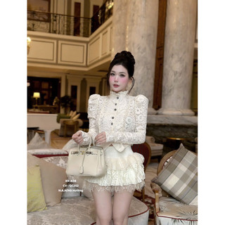 Sét áo ren và chân váy siêu xinh ạ 💯💝đi CHƠI, đi LÀM ,đi du lịch sang chảnh, xinh XINH đẹp