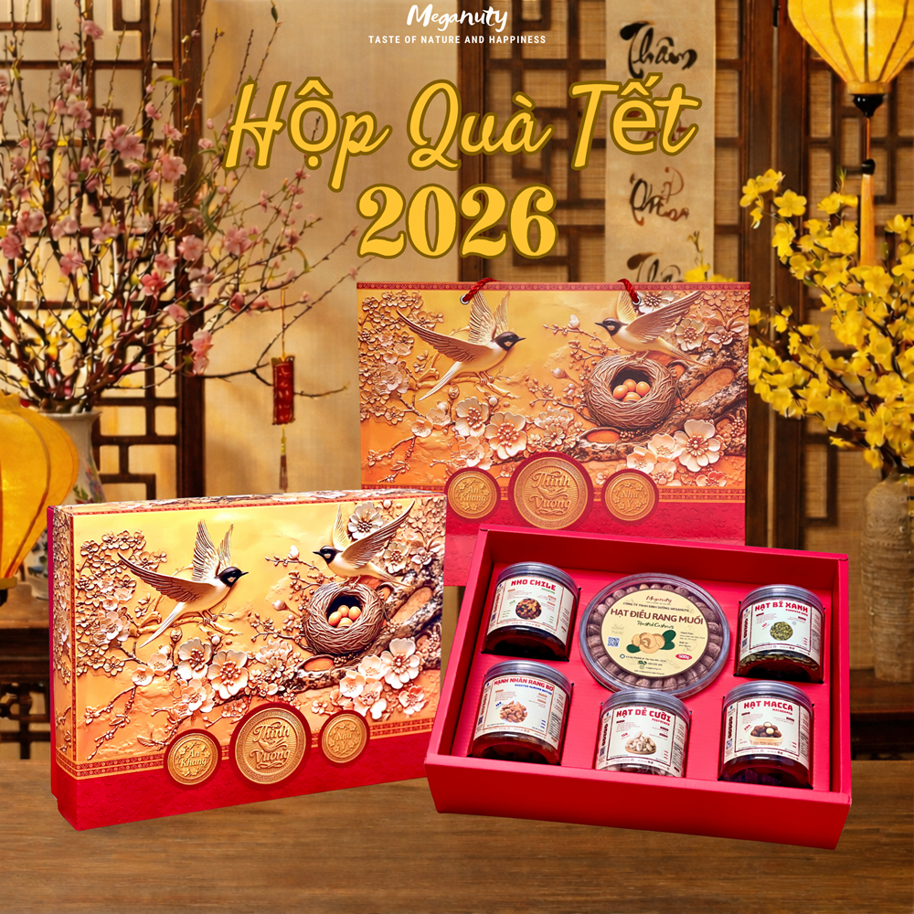 Set Quà Tết 2027 Hạt Dinh Dưỡng, Quà 8/3, 20/10