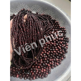 Vòng Tay Khảm Chữ Phật chuỗi 108 hạt 6mm Giá tại xưởng