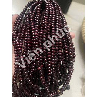 Vòng Tay Khảm Chữ Phật chuỗi 108 hạt 6mm Giá tại xưởng