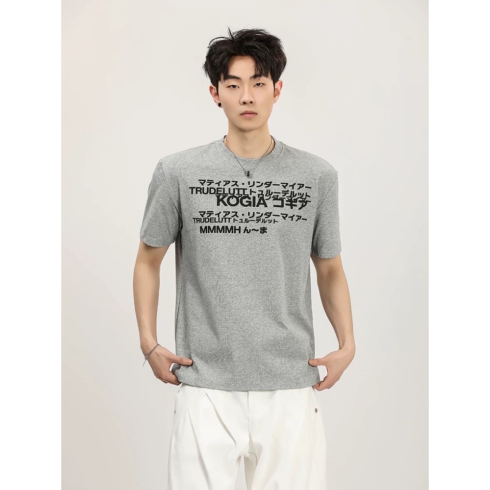 Áo thun Stee Cổ tròn KOGIA Localbrand ICVCVNI Unisex Cotton