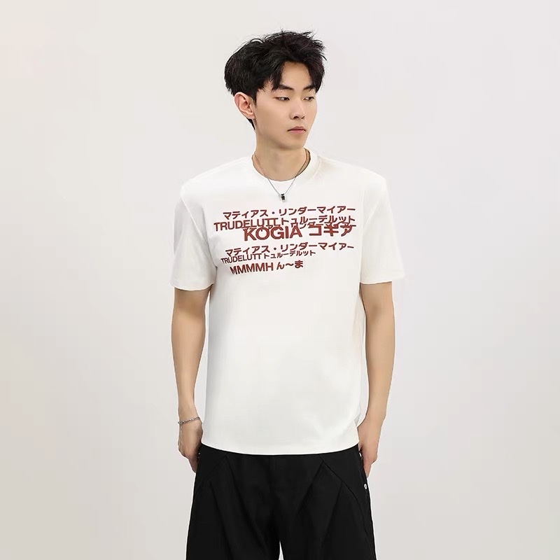 Áo thun Stee Cổ tròn KOGIA Localbrand ICVCVNI Unisex Cotton