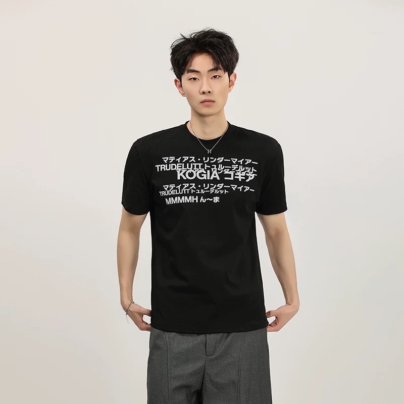 Áo thun Stee Cổ tròn KOGIA Localbrand ICVCVNI Unisex Cotton