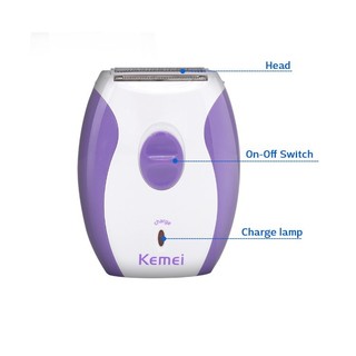 Máy Cạo Lông Toàn Thân Kemei 280R Không Đau An Toàn 3 Trong 1 Phù Hợp Cho Cả Nam Và Nữ(hàng tốt)