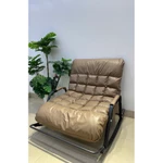 Ghế Bập Bênh Đôi 2 Người Da PU Khung Sắt Sơn Tĩnh Điện Ngả Lưng 5 Cấp Có Kê Chân Massage Tặng Giá Đỡ Điện Thoại — ảnh 5