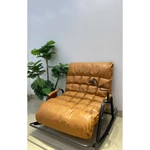 Ghế Bập Bênh Đôi 2 Người Da PU Khung Sắt Sơn Tĩnh Điện Ngả Lưng 5 Cấp Có Kê Chân Massage Tặng Giá Đỡ Điện Thoại — ảnh 8