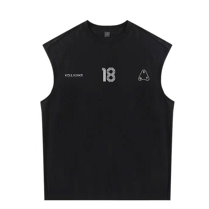 Áo thun Tanktop Cổ tròn 18 Localbrand ICVCVNI Unisex Cotton