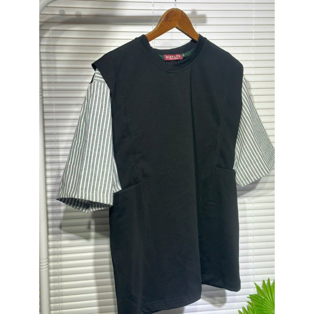 Áo thun Style Cổ tròn Áo phông lai ICVCVNI Unisex SALE