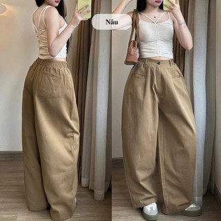 Quần Ống Cong  ELEGANTE Chất KAKI Loại 1 Siêu Dày Dặn,Siêu Tôn Dáng, Che Khuyết Điểm Đôi Chân Cực Tốt