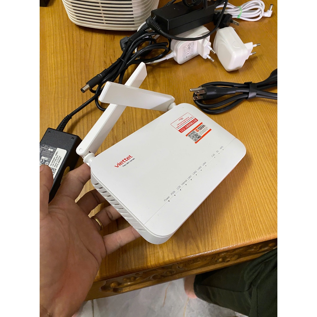 Modem Quang Wifi 6 Viettel Gpon ZTE ZXHN F6601P AX3000 2ND rất mới ...