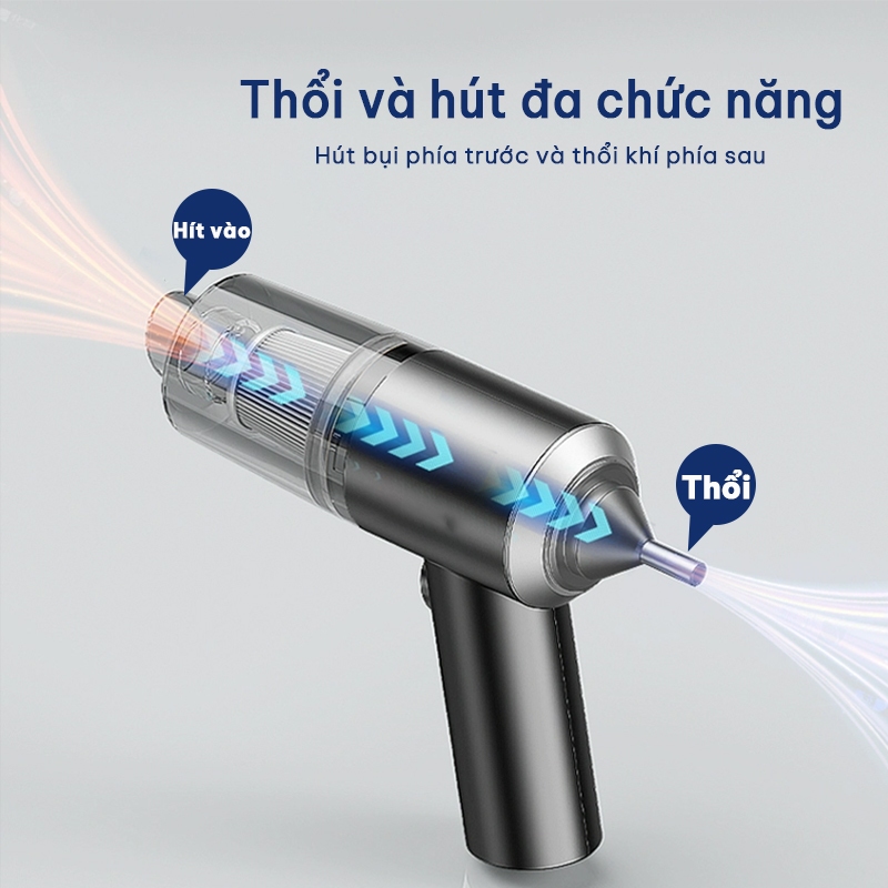 【Bảo hành 3 năm】 Máy hút bụi cầm tay 4 trong 1 | phù hợp với nhiều tình huống | thời lượng pin dài