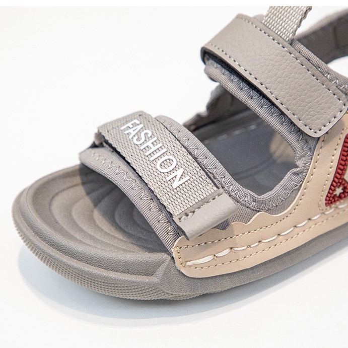 [M156] Sandal Bé Trai Quai Ngang Cao Cấp Phong Cách Hàn Quốc - Dép Quai Hậu Trẻ Em Đế Êm Chống Trơn Trượt Từ 3 - 10 Tuổi