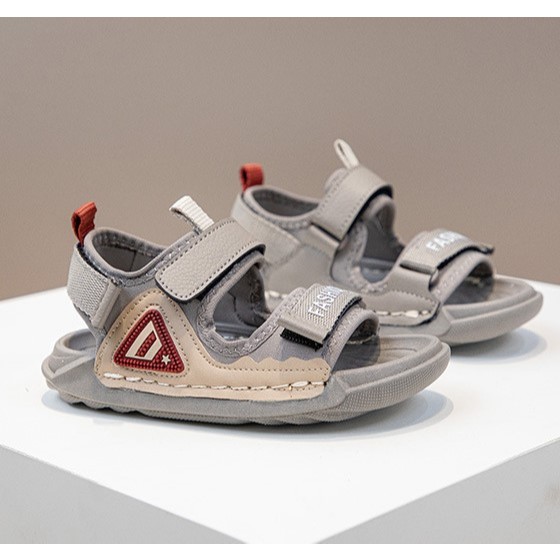 [M156] Sandal Bé Trai Quai Ngang Cao Cấp Phong Cách Hàn Quốc - Dép Quai Hậu Trẻ Em Đế Êm Chống Trơn Trượt Từ 3 - 10 Tuổi