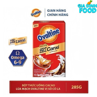 BỘT Thức Uống Cacao Lúa Mạch Ovaltine 285g/ 400g