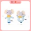 Lúc lắc cho bé sơ sinh - Set đồ chơi cầm tay: 2 thú bông lục lạc, mềm mại, kích thích thị&thính giác. Đồ chơi cho bé2th+