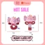 Lúc lắc cho bé sơ sinh - Set đồ chơi cầm tay: 2 thú bông lục lạc, mềm mại, kích thích thị&thính giác. Đồ chơi cho bé2th+