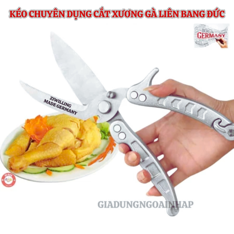 KÉO CHUYEN DỤNG CẮT XƯƠNG GÀ THẾ HỆ MỚI NHẬP KHẨU TỪ LIÊN BANG ĐỨC-Phiên bản 2026