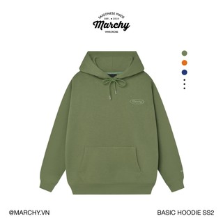 MARCHY - Basic Hoodie SS2 - Áo khoác nỉ tròng đầu