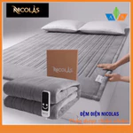Đệm điện sưởi thảo dược ngải cứu NICOLAS – Sưởi ấm dịu nhẹ, an toàn cho cả gia đình, có chức năng hẹn giờ thông minh — ảnh 1