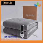 Đệm điện sưởi thảo dược ngải cứu NICOLAS – Sưởi ấm dịu nhẹ, an toàn cho cả gia đình, có chức năng hẹn giờ thông minh — ảnh 3