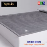 Đệm điện sưởi thảo dược ngải cứu NICOLAS – Sưởi ấm dịu nhẹ, an toàn cho cả gia đình, có chức năng hẹn giờ thông minh — ảnh 7
