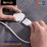 Đệm điện sưởi thảo dược ngải cứu NICOLAS – Sưởi ấm dịu nhẹ, an toàn cho cả gia đình, có chức năng hẹn giờ thông minh — ảnh 6