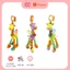 Lục Lạc Hươu Cao Cổ - Đồ chơi cầm tay & treo nôi/xe đẩy. Mềm mại, thân thiện da, phát triển giác quan. Cho bé 3 tháng+