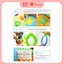 Lục Lạc Hươu Cao Cổ - Đồ chơi cầm tay & treo nôi/xe đẩy. Mềm mại, thân thiện da, phát triển giác quan. Cho bé 3 tháng+