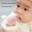 Gặm nướu cho bé bằng silicon mềm hình chim cánh cụt, không độc hại, hỗ trợ bé trong giai đoạn mọc răng