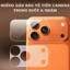 Miếng dán bảo vệ khung camera cho iPhone 12 Pro đến 17 Pro Max