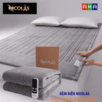 Đệm điện thảo dược ngải cứu NICOLAS cao cấp – Tiết kiệm điện, sưởi ấm an toàn về điện, chăm sóc sức khỏe cả gia đình bạn — ảnh 1