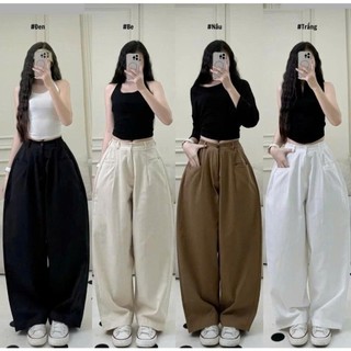 Quần Ống Cong  ELEGANTE Chất KAKI Loại 1 Siêu Dày Dặn,Siêu Tôn Dáng, Che Khuyết Điểm Đôi Chân Cực Tốt