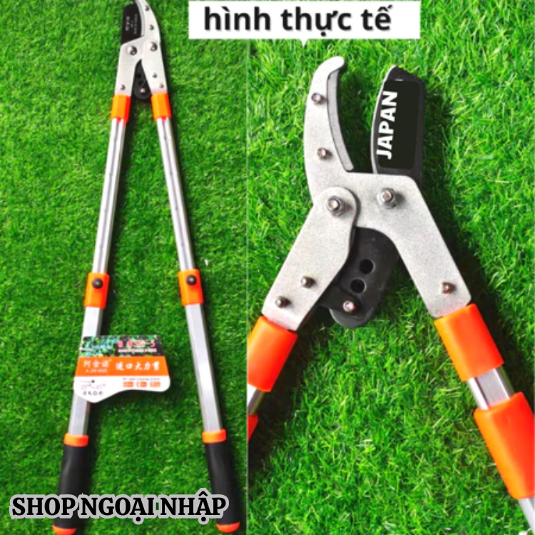 Kéo chuyên dụng cắt cành to trên cao SK5 JAPAN thiết kế tăng giãn dài 1m