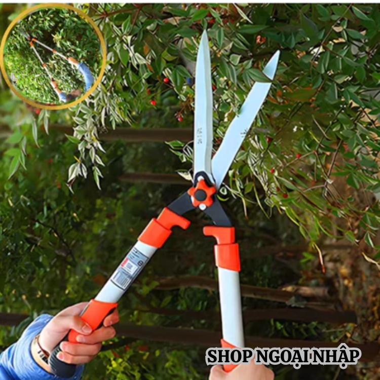 Kéo SK5 JAPAN chuyên xén cỏ tỉa cành cây trên cao tăng giãn dài 95cm