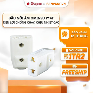 Combo 5 Đầu Nối Âm Ominsu P14T Tiện Lợi Chống Cháy, Chịu Nhiệt Cao - Senvangvn