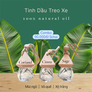 Tinh Dầu Treo Xe Ô TÔ Khử mùi, Thơm lâu, Bảo vệ SK