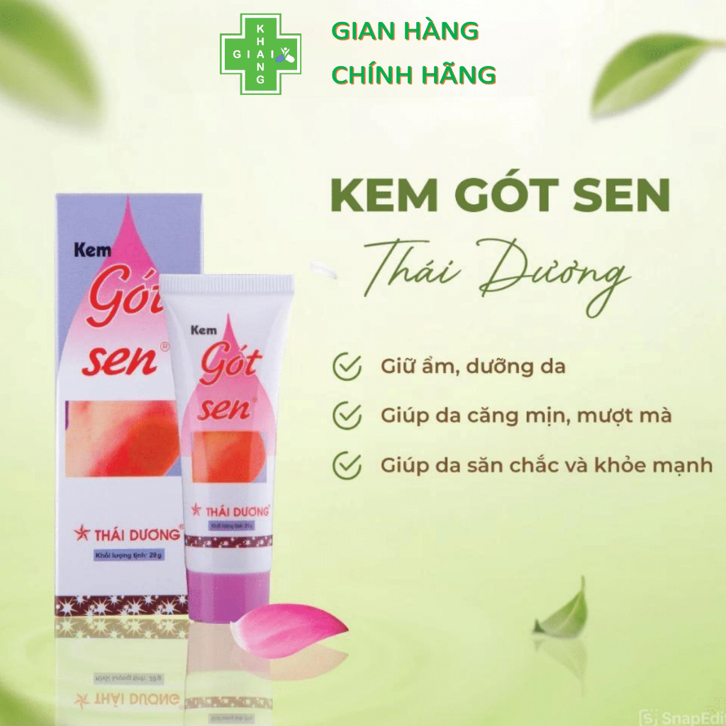 Kem dưỡng ẩm, hạn chế nứt nẻ dùng được cho cả tay và chân Gót sen (Chai 20g)