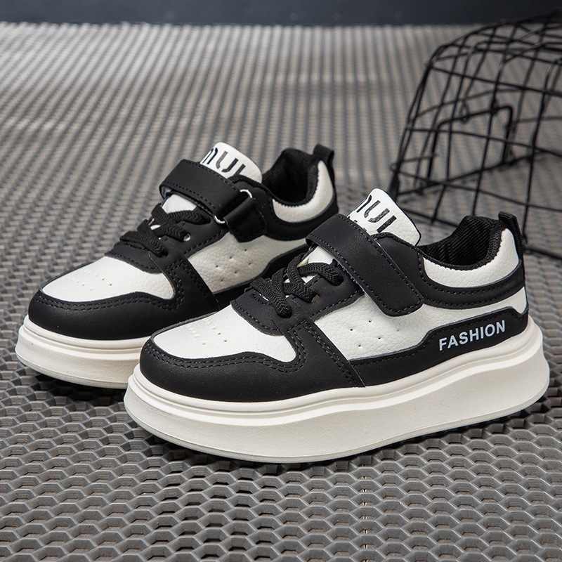 [M137] Giày Thể Thao Bé Trai Bé Gái Fashion Đế Bánh Mì - Giày Sneaker Trẻ Em Da Mềm Chống Trơn Trượt Mẫu Mới TH Kids
